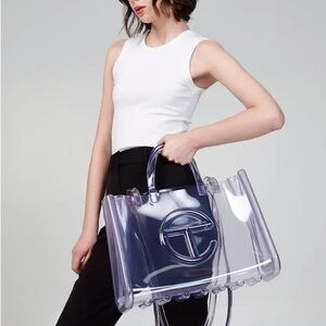 Telfar x Melissa Clear Transparent Women's Bag